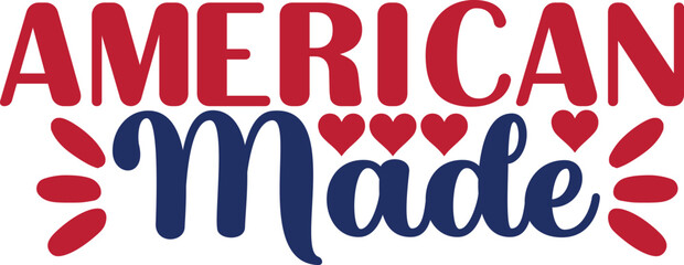 4th Day Of July Vector Design 
