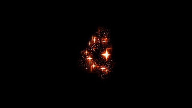 Glitter effect number 4 animation
