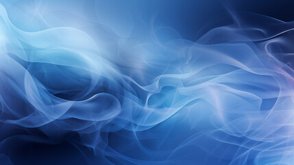 Abstract sapphire like blue coloured smoke for desktop or mobile backgrounds
