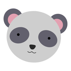 Cute Animals and Fauna Flat Icon Illustration 