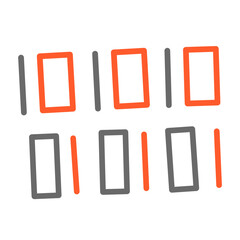 Cute Cryptocurrency Flat Icon Illustration 