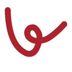 Cute Line Doodle Flat Icon Illustration 