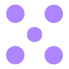 Flat Abstract Geometric Shape Decoration