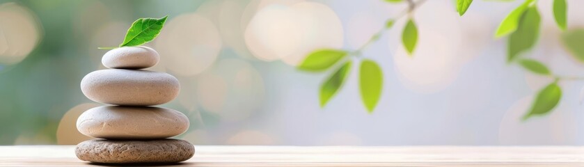 Fototapeta premium Testing mindfulness therapy effectiveness in stress reduction, Studies, wellness research