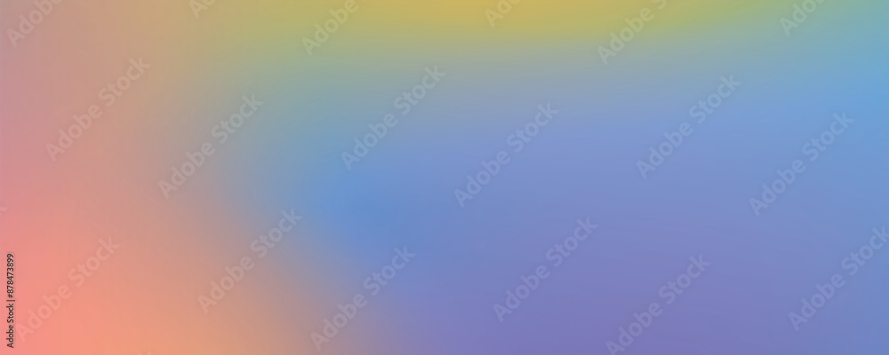 Poster vector abstract blurry pastel colored soft gradient background. abstract blurred colorful background