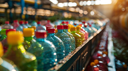 Fototapeta premium plastic recycling