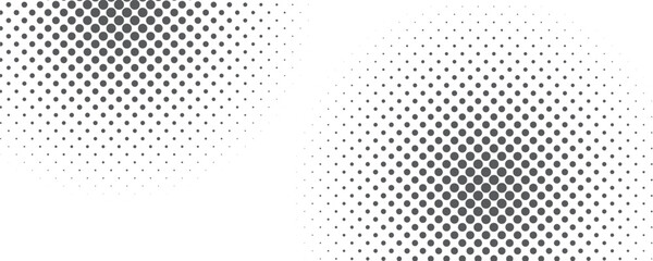 Wave halftone pattern. Background halftone dots. Vector halftone. abstrack background