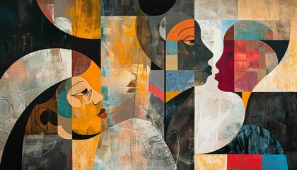 Interpretation of the Parable of the Good Samaritan with Geometric Forms