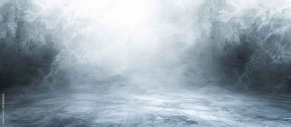 Poster abstract studio background in shades of grey with a blurred gradient, perfect for showcasing content