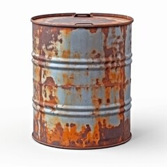 Rusty Metal Barrel