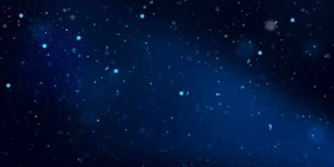 Fototapeta premium blue christmas background with blue abstract background 