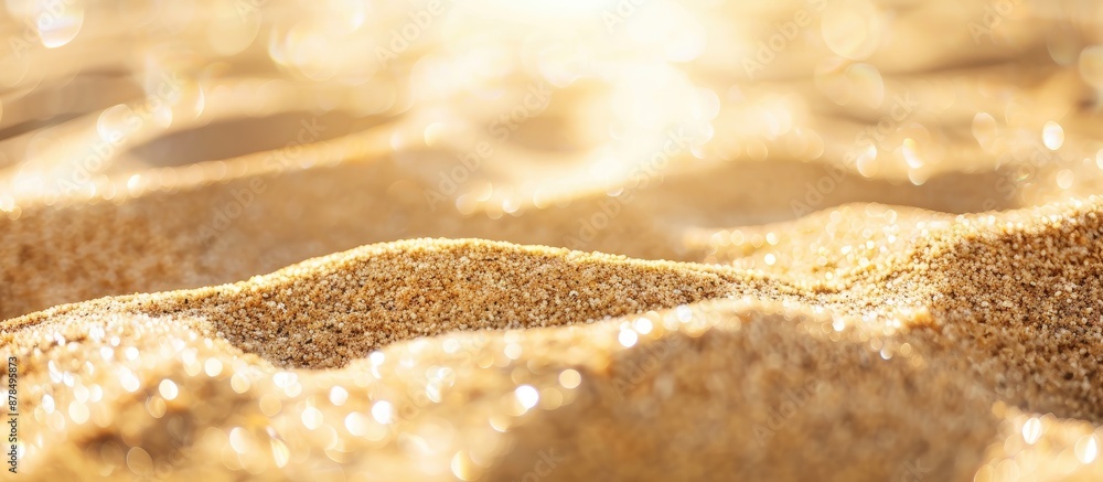 Aufkleber background of sand with copy space image.