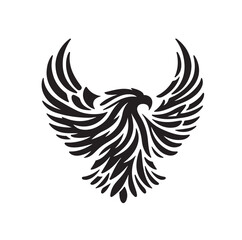 Eagle Silhouette vector illustration