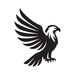 Eagle Silhouette vector illustration