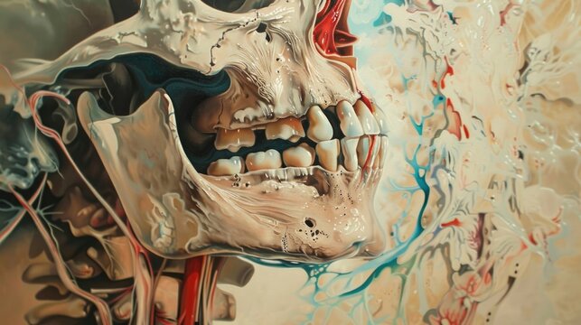 Diagonal orientation of dorcus rectus
