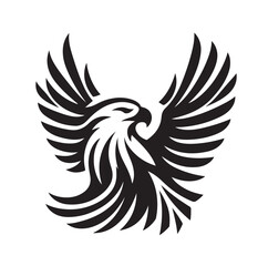 Eagle Silhouette vector illustration