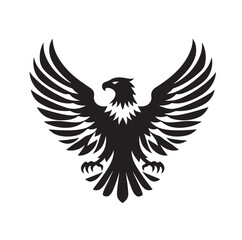 Eagle Silhouette vector illustration
