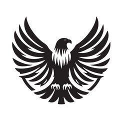 Eagle Silhouette vector illustration