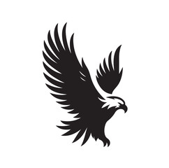 Eagle Silhouette vector illustration