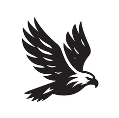 Eagle Silhouette vector illustration