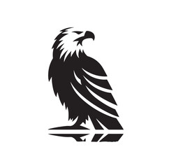 Eagle Silhouette vector illustration