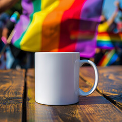  Pride Mug Mockup
