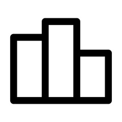 podium champions icon in line style. Vector illustration