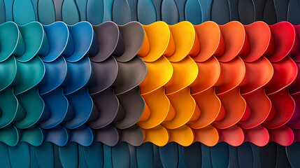 Fototapeta premium Abstract Colorful Pattern Background