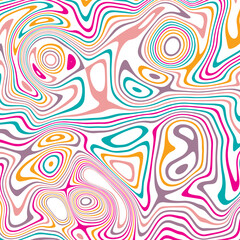 ABSTRACT ILLUSTRATION MARBLED TEXTURE LIQUIFY PSYCHEDELIC PASTEL SOFT COLORFUL DESIGN. OPTICAL ILLUSION BACKGROUND VECTOR DESIGN