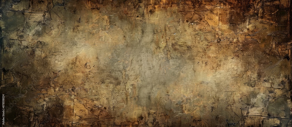 Poster old-fashioned wallpaper with a gritty texture, suitable for a background with copy space image.