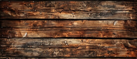 Obraz premium Vintage wooden texture for design, advertising, and presentations with a trendy effect perfect for labels, websites, and screens, offering copy space image.