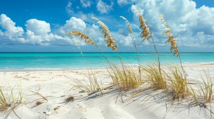 Few pieces of sea oats