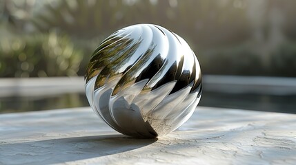 Abstract Orb with Rounded Contours, CGI