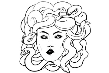 Medusa head