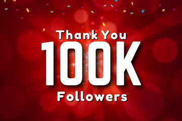 thank you 100k Followers , Thanks You 