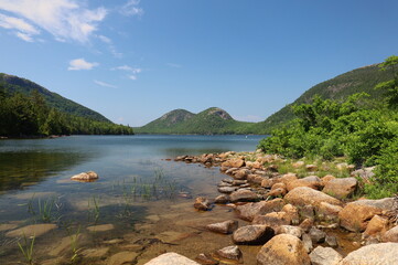 lake in the mountains