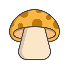 mushroom icon design vector template