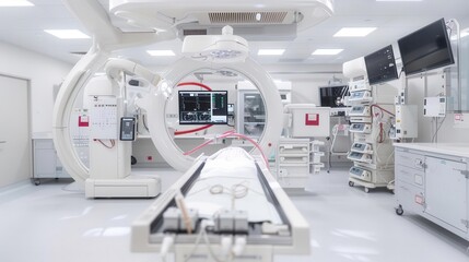 Medical facility focused on collection and wellness evaluation, showcasing advanced tools and a meticulous process