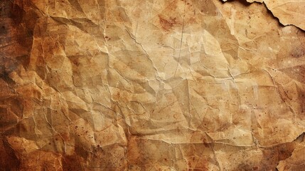Vintage brown paper texture with stains, ideal for backgrounds and historical themed designs.