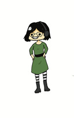 Woman working in the office