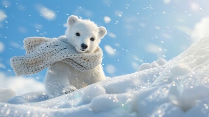 Snowman Friends in the Winter Wonderland