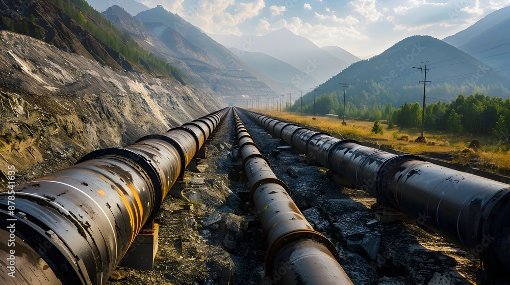 Poster advanced coal slurry pipeline technologies for efficient material transport and mining