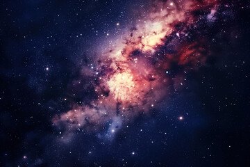 Fototapeta premium space galaxy in space