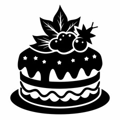 cake with candles, cake, birthday, chocolate, 