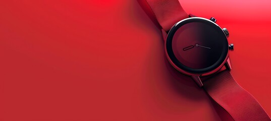 Premium Smartwatch Displaying Advanced Features for Modern Lifestyle and Fitness Enthusiasts, Showcasing Sleek Design and Innovation