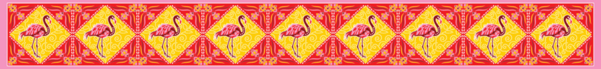 colorful vector strip border design