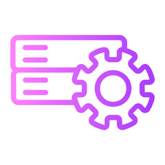 Database Maintenance gradient icon