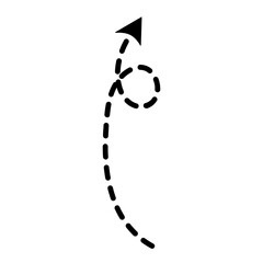 Doodles Dash Arrow Element