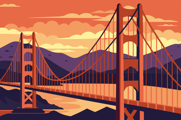 An Iconic San Francisco Suspension Marvel golden gate bridge, bridge, city, Connecting the City to Marin County, Offering Unparalleled Views, Rich History, and Engineering Brilliance.