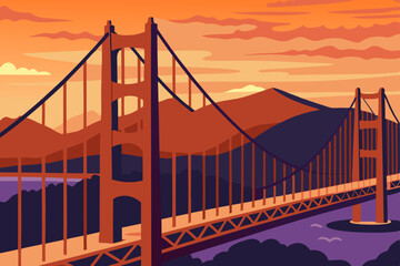 An Iconic San Francisco Suspension Marvel golden gate bridge, bridge, city, Connecting the City to Marin County, Offering Unparalleled Views, Rich History, and Engineering Brilliance.